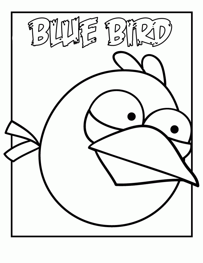Plansa de colorat cu Angry Birds 72 127
